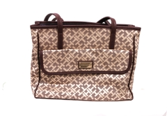 Tommy Hilfiger Womens Purse Hand Bag Small Pattern