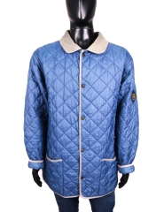 Henri Lloyd Mens Jacket Quilted Blue size L