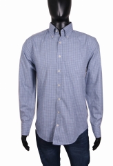 Gant Mens Shirt Tailored Checks Blue size M
