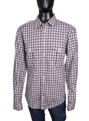 Hugo Boss Orange Mens Shirt Tailored Checks XL