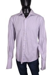 Hugo Boss Mens Shirt Tailored Checks size 44