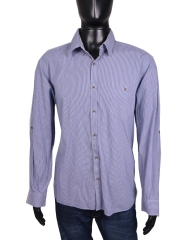 Ted Baker Mens Shirt Tailored Checks Blue size L