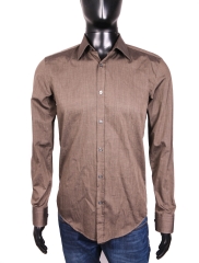 *Hugo Boss Mens Shirt Tailored Cotton Grey size 37
