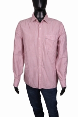 *Levis Mens Shirt Tailored Cotton Stripes Pink size L