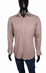 *Hugo Boss Mens Shirt Tailored Cotton Ecru size 15 1/2