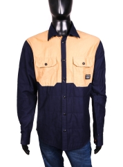 *Jack Jones Work Mens Shirt Workwear Dark Blue L