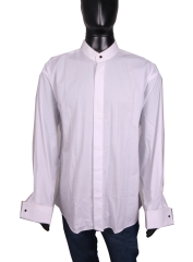 *Pierre Cardin Mens Shirt Regular Cotton White 17 1/2