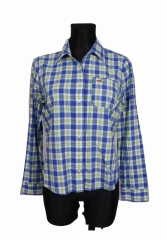 *Hollister Womens Shirt Tailored Cotton Checks 38