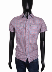 *Levis Mens Shirt Short Sleeve Cotton Checks size S