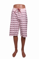 *Helly Hansen Mens Swimming Shorts Checks Pink 30