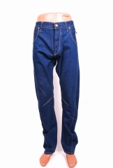 Jack Jones Mens Jean Pants Blue Straight Fit W33L32