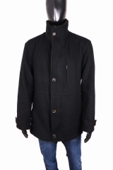  Pierre Cardin Mens Wool Jacket Casual Black size 48