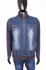 Lee Cooper Mens Jean Jacket Pullers Jeans Blue M