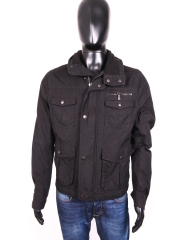 Zara Man Mens Jacket Classic Pockets Black size M