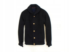 *M Austin Reed Mens Jacket Wool Black size S
