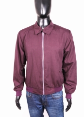 Location Mens Jacket Harrington Vintage Brown size S