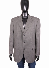 Carl Gross Mens Blazer Tailored Jacket Grey size L