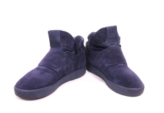 *Adidas Adisport Mens High Shoes Dark Blue size 40 2/3