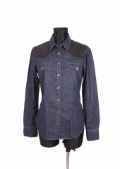 Tommy Hilfiger Womens Shirt Tailored Vintage Patches 40