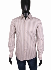Hugo Boss Mens Shirt Tailored Stripes Grey size 40