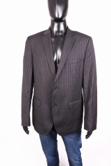 *Hugo Boss Mens Blazer Super 100 Stripes Grey 52