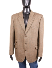 *Brook Taverner Mens Wool Blazer Grey Jacket 46