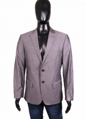 *H&M Slim Fit Mens Suit Tailored Jacket Grey 48