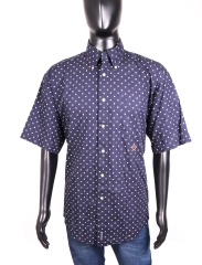 *Tommy Hilfiger Mens Shirt Short Sleeve Polka L