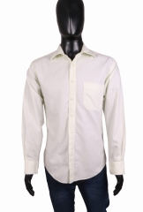 *Baumler Mens Shirt Regular Fit Ecru size 16