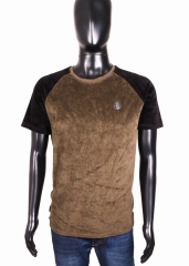 *Intense Mens -Shirt Cotton Tee Grey size L