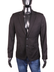 *H&M Mens Blazer Tailored Jacket Black size 46