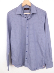 BEN SHERMAN SHIRT TOP ORIGINAL PREMIUM SPOTTED VINTAGE FADED size 15"