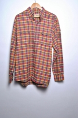 CAMEL ACTIVE SHIRT TOP ORIGINAL PREMIUM CHECKED LONG SLEEVE size L