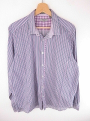 TED BAKER SHIRT TOP ORIGINAL PREMIUM MADE IN PORTUGAL STRIPED size 6