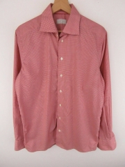 ETON SHIRT TOP ORIGINAL PREMIUM CHECKED CONTEMPORARY FIT size 15 3/4