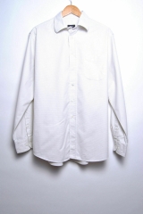 HUGO BOSS SHIRT ORIGINAL PREMIUM VINTAGE CHECKED IVORY size 16 1/2"