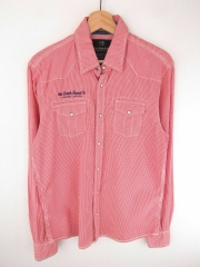 SCOTCH&SODA WESTERN SHIRT TOP ORIGINAL PREMIUM CHECKED RED size M