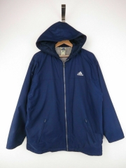 ADIDAS VINTAGE JACKET HOOD TWO-LAYERS ORIGINAL PREMIUM size UK34-36/176CM