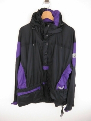 JACK WOLFSKIN VINTAGE CAGOULE JACKET ORIGINAL HOODED TAPED SEAMS size M