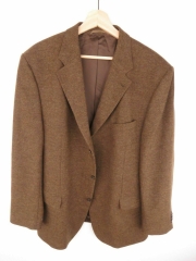 *McNEAL BLAZER PURE WOOL JACKET ORIGINAL PREMIUM BROWN size 28