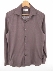*REISS SHIRT TOP ORIGINAL PREMIUM BENTHAM CHECK STRETCHED VINTAGE size S