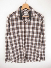 *REISS SHIRT TOP ORIGINAL PREMIUM CHECKED VINTAGE FADED size M