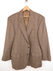 *MARKS&SPENCER BLAZER JACKET WOOL CHECK ORIGINAL MADE IN U.K. size 44M