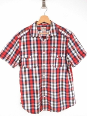 *WRANGLER SHIRT REGULAR FIT TOP WESTERN CHECK ORIGINAL PREMIUM size M