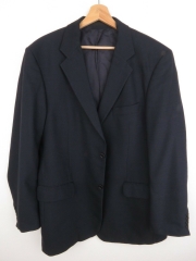 *MARKS&SPENCER BLAZER WOOL JACKET ITALIAN FABRIC ORIGINAL VINTAGE size 44L