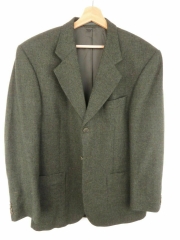 *MAGEE BLAZER ORIGINAL PREMIUM VINTAGE PURE NEW WOOL RETRO GREEN size 40