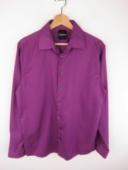 *LINDBERGH SHIRT TOP ORIGINAL PREMIUM VIOLET PLAIN ELEGANT size 16 1/2
