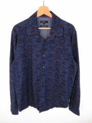 *M&S AUTOGRAPH SHIRT TOP ORIGINAL PREMIUM VINTAGE FADED FLORAL size L