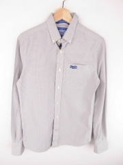*SUPERDRY SHIRT TOP ORIGINAL PREMIUM CHECKED NEW YOURK BUTTON-DOWN size S