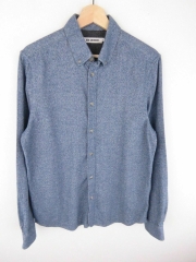 *BEN SHERMAN SHIRT TOP ORIGINAL PREMIUM VINTAGE BLUE MELANGE size M